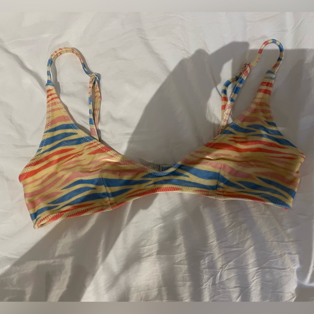 MAIA !top + bottom! zebra triangl swimsuit